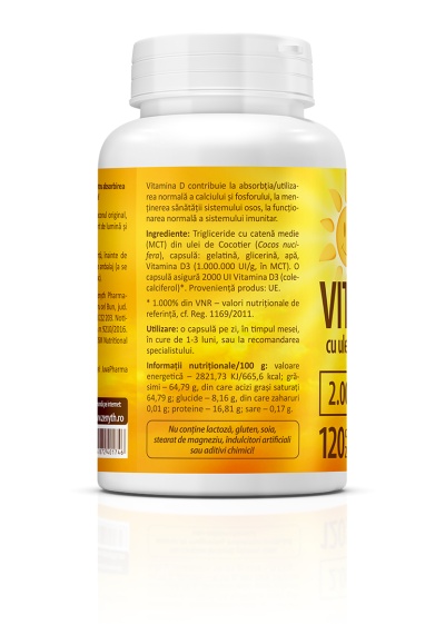 Vitamina D Uleioasa Ui Capsule Zenyth