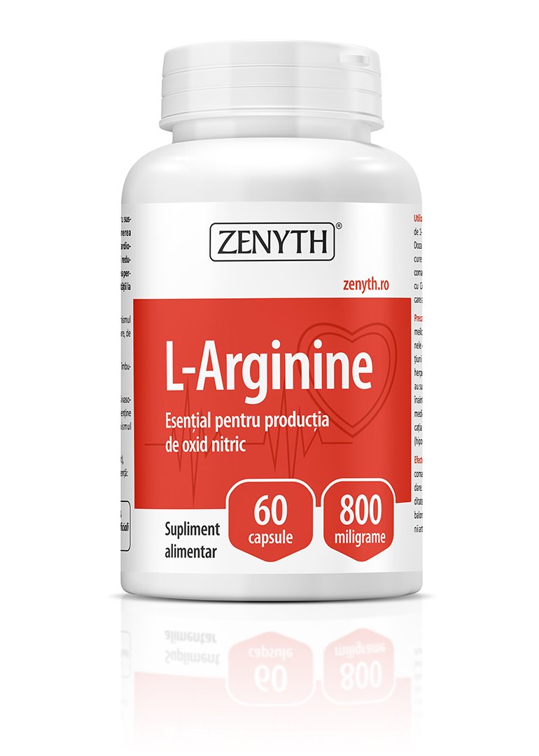 L-ARGININA mg - Ofera multiple beneficii pentru sanatate