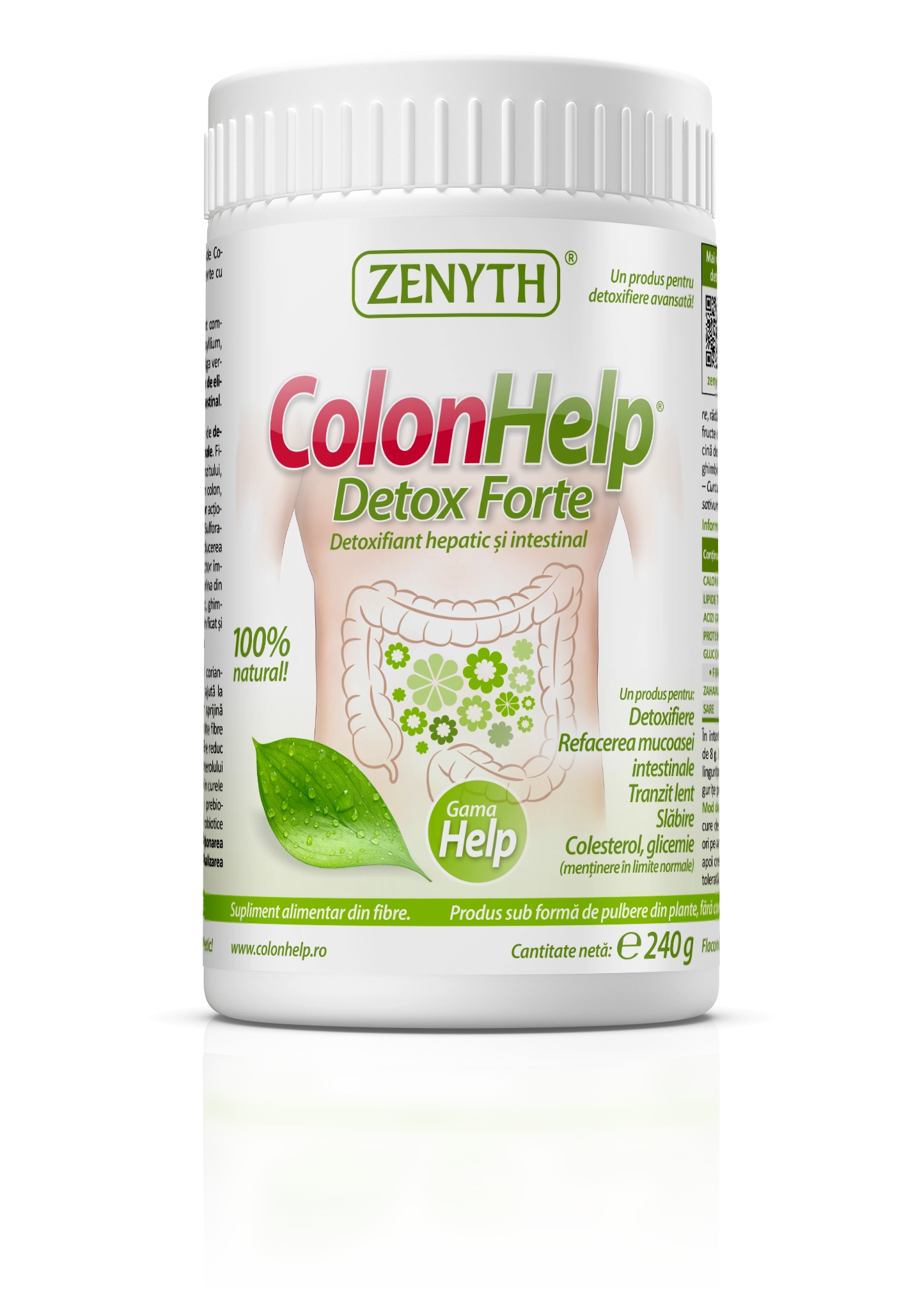 ColonHelp Detox Forte, 240 g pulbere