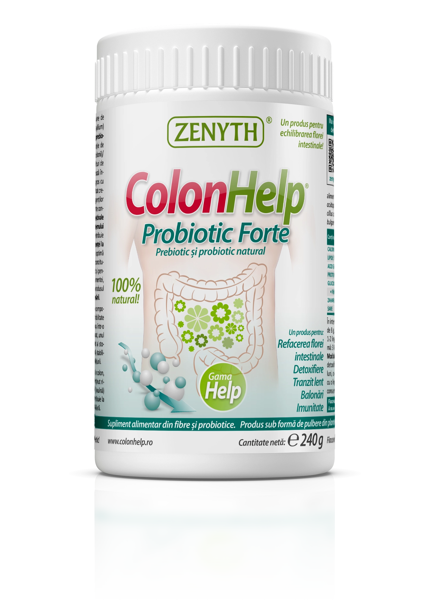 ColonHelp Probiotic Forte, 240 g pulbere