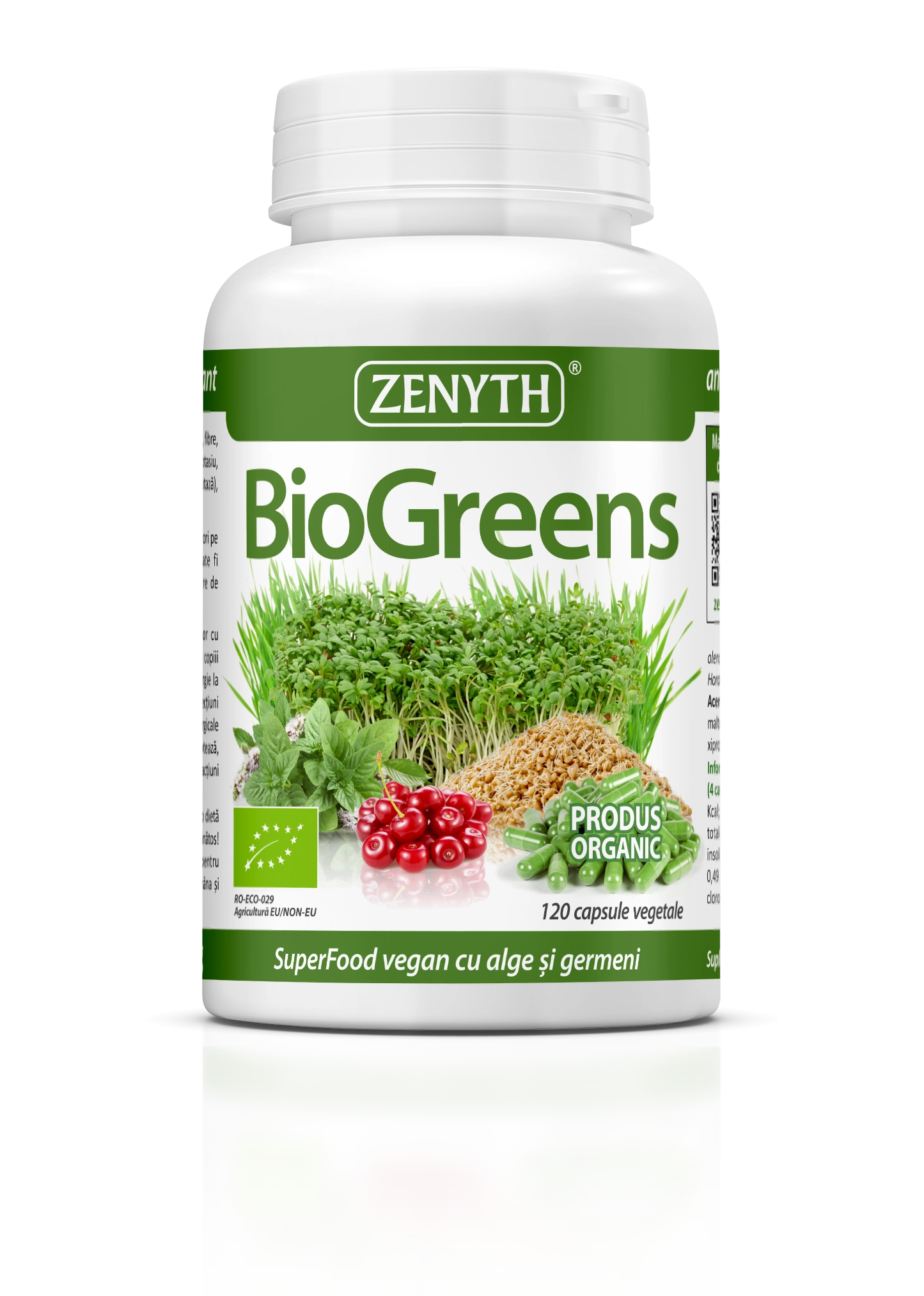BioGreens, 120 capsule - imagine 2