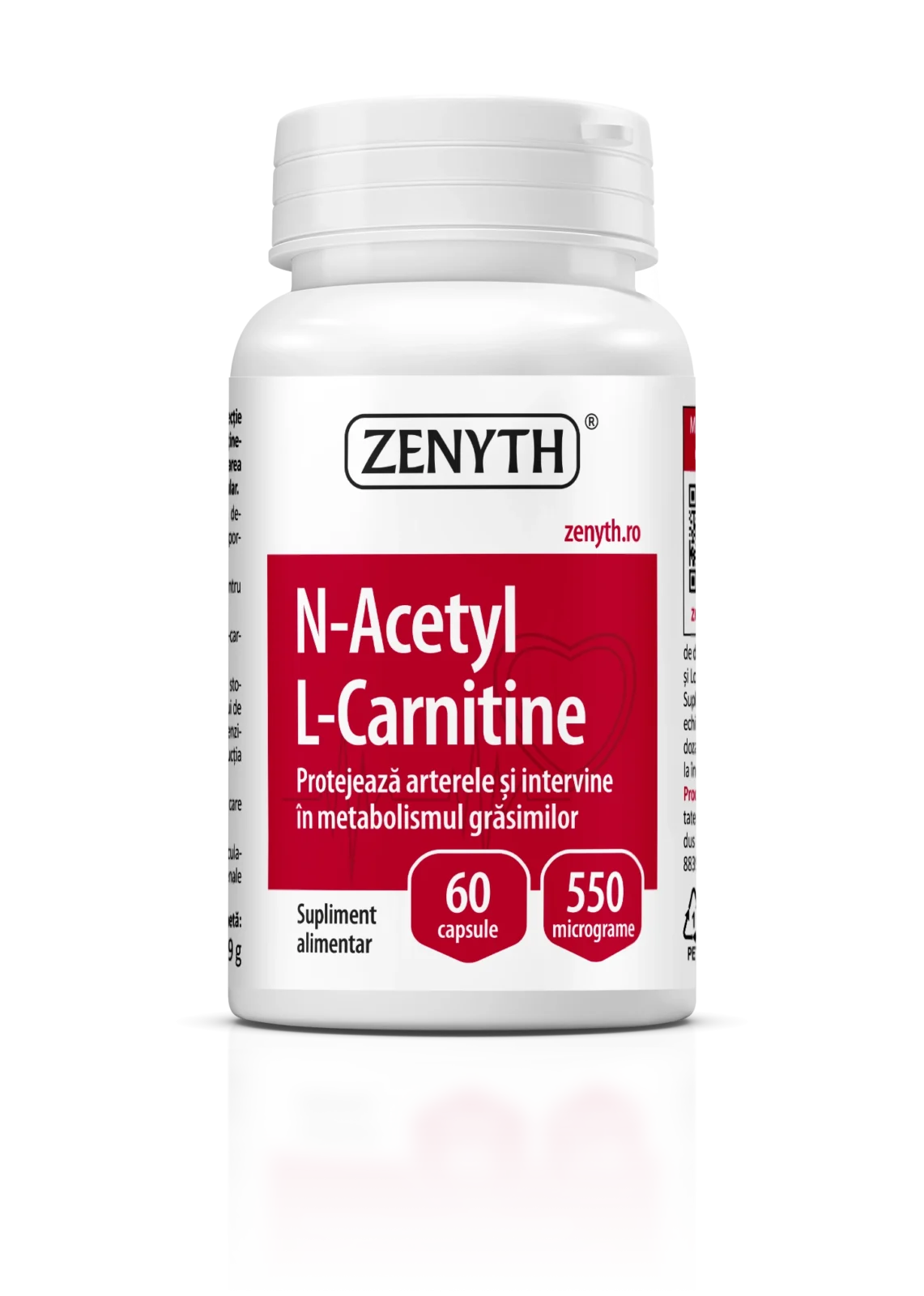 Carnitina 550 mg, 60 capsule