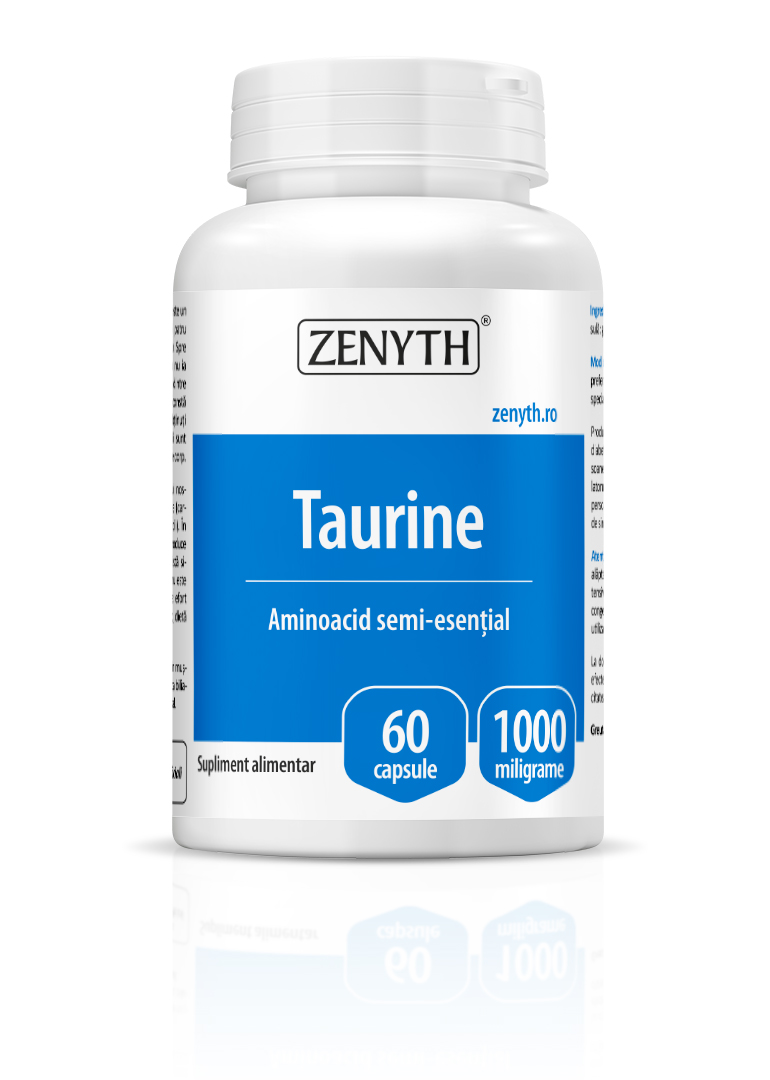 Taurine mg, 60 capsule, Zenyth : Farmacia Tei online