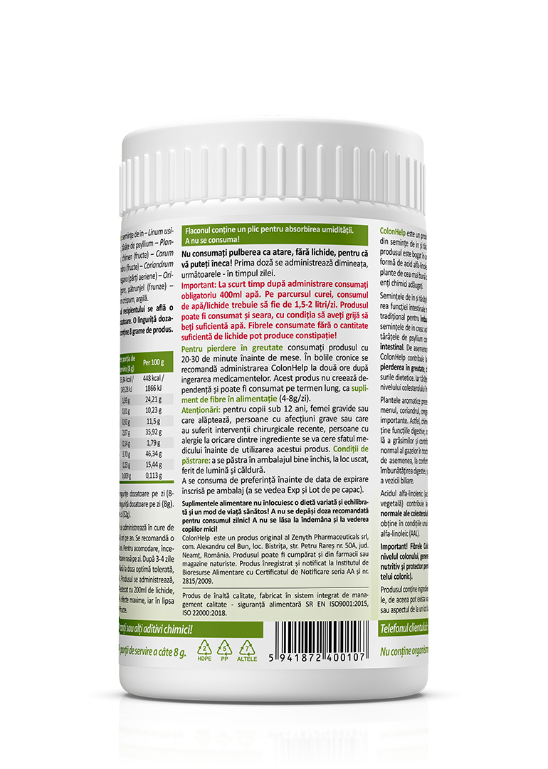 ColonHelp, 240 g pulbere - imagine 3