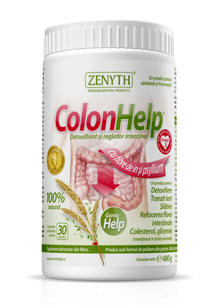 Detoxifiere colon help. Colon Help, Zenyth, 240 gr