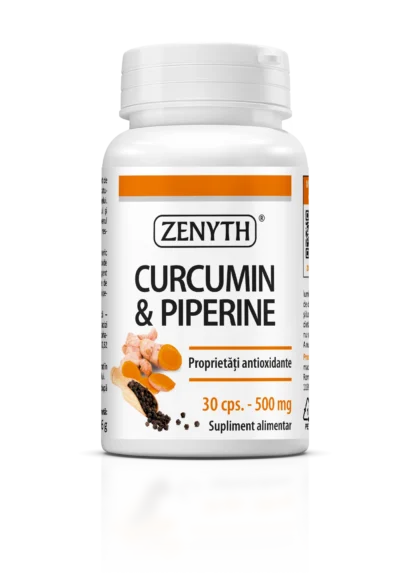 Curcumin & Piperine 30 cps Zenyth