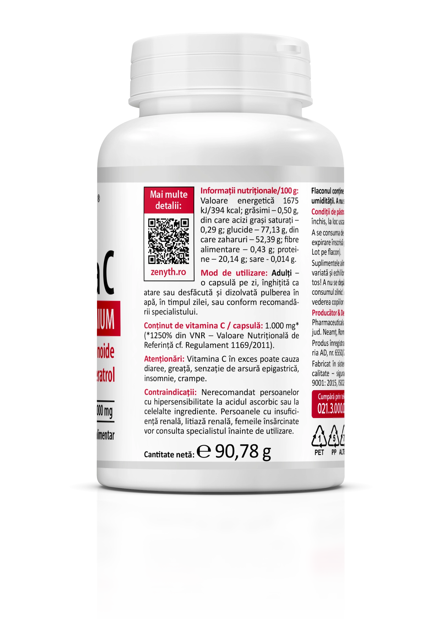 Vitamina C Rodie 60 CPS