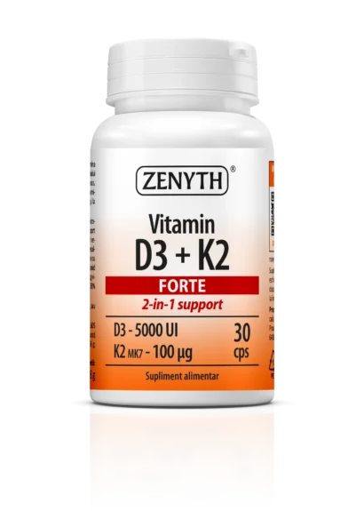 Vitamin D3 + K2 Forte 30 CPS