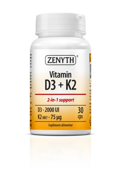 Vitamin D3 + K2 30 CPS