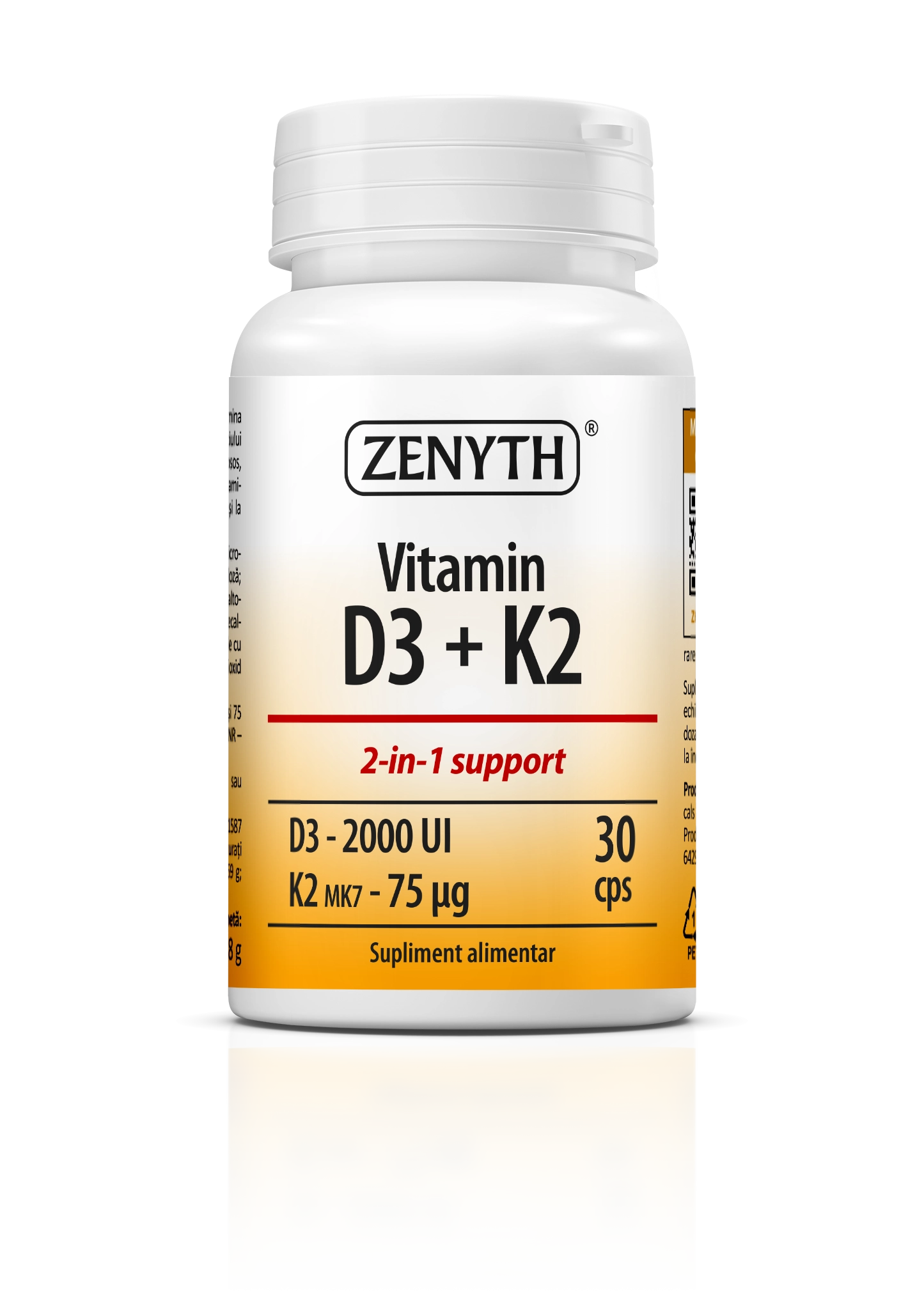 Vitamin D3 + K2 30 CPS