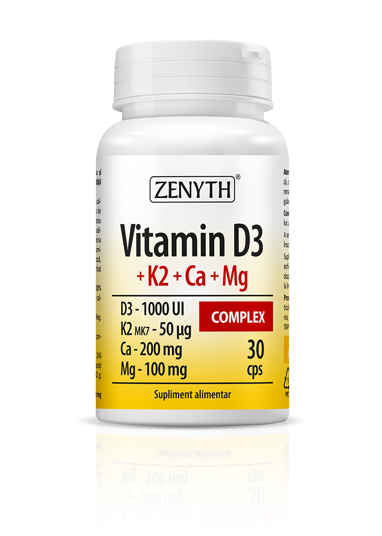 Vitamin D3 + K2 + Ca + Mg