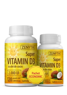 Pachet promoțional Super Vitamin D3 Zenyth