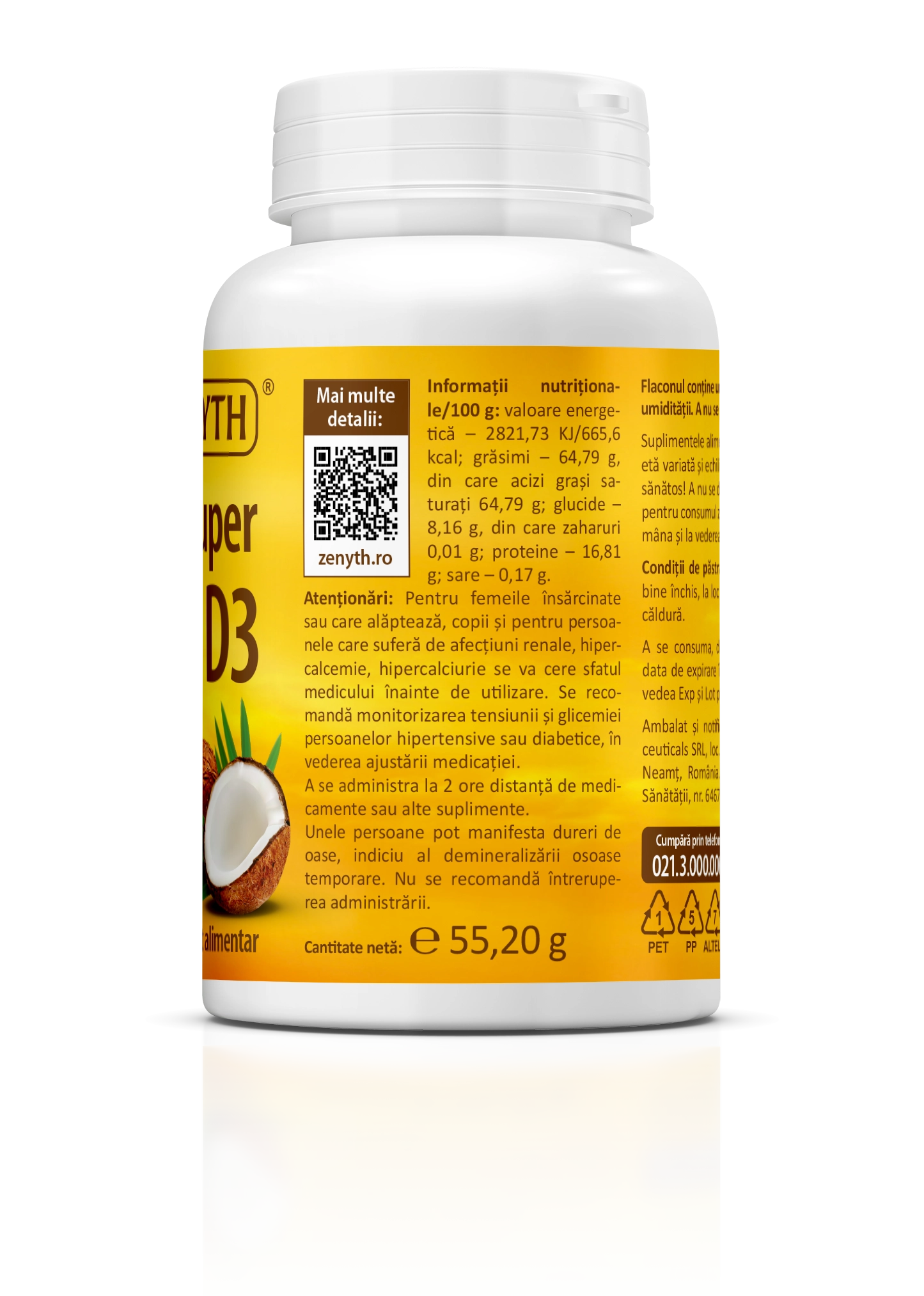 Super Vitamin D3 120 CPS