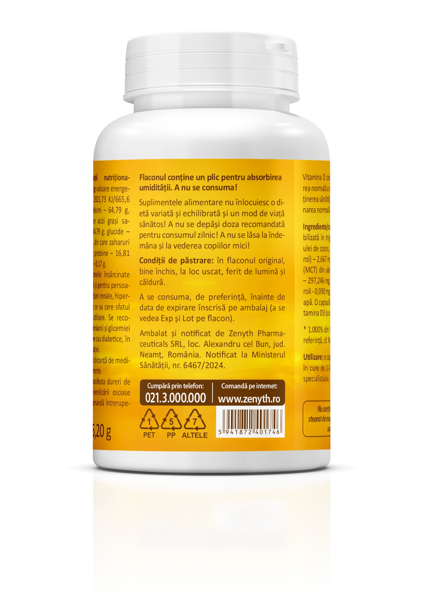 Super Vitamin D3 120 CPS