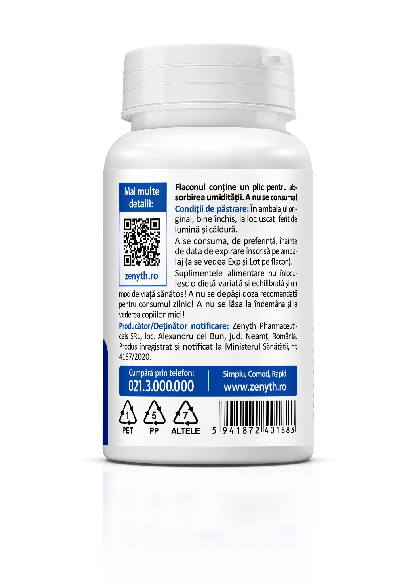 Zinc 25 - 30 CPS