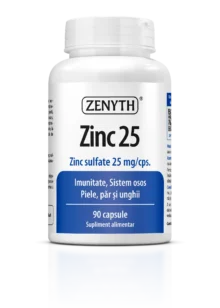Zinc 25 mg, 90 capsule