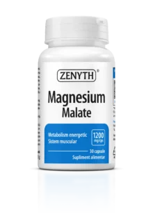 Magneziu Malat 1200 mg, 30 capsule