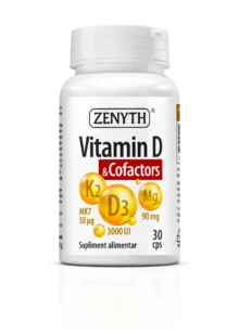 Vitamina D si Cofactori, 30 capsule