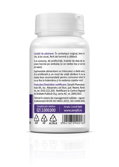 GABA 750 mg, 30 capsule | Zenyth