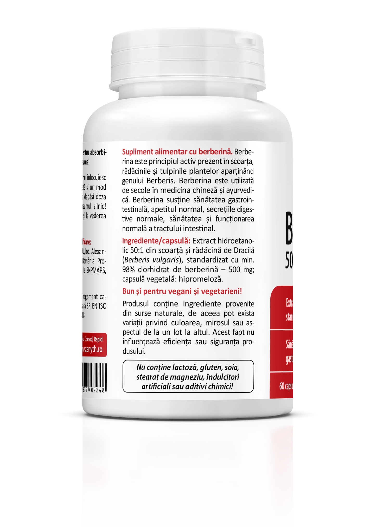 Berberine 500 mg Zenyth
