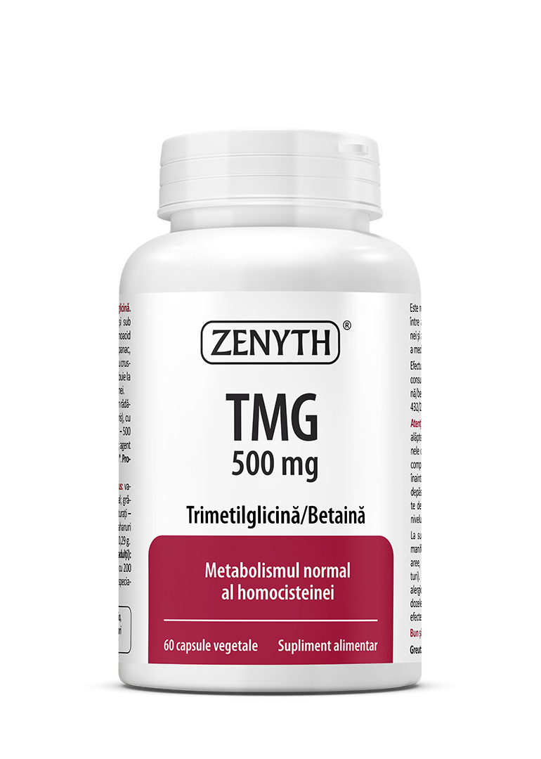 サプリメント TK TMG (Trimetilglicina) 500 mg, 60 capsule | Zenyth