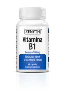 Vitamina B1 100 mg, 60 capsule