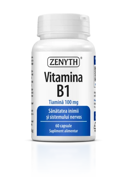 Vitamina B1 100 mg, 60 capsule