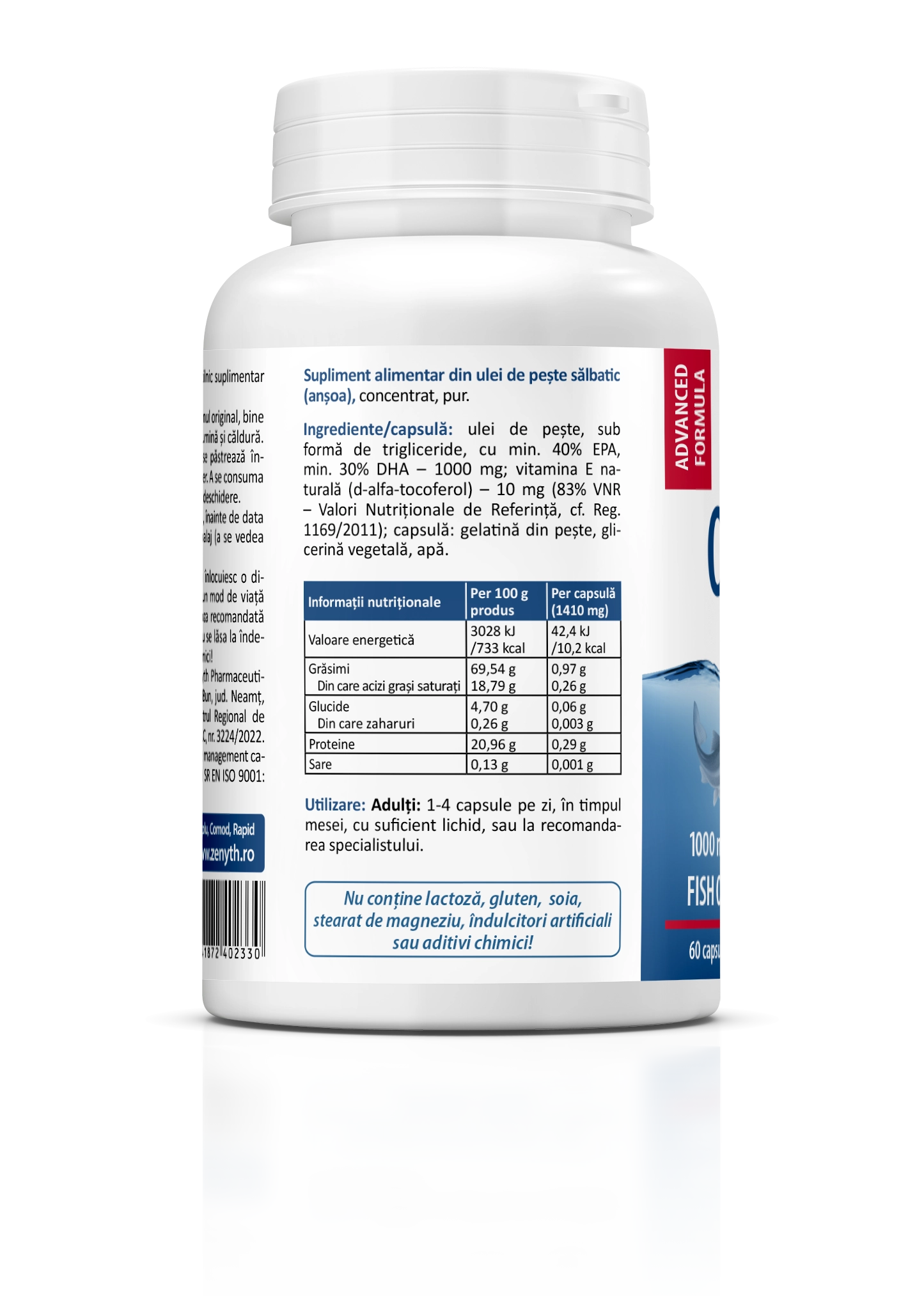 Omega 3 1000 mg, 60 capsule
