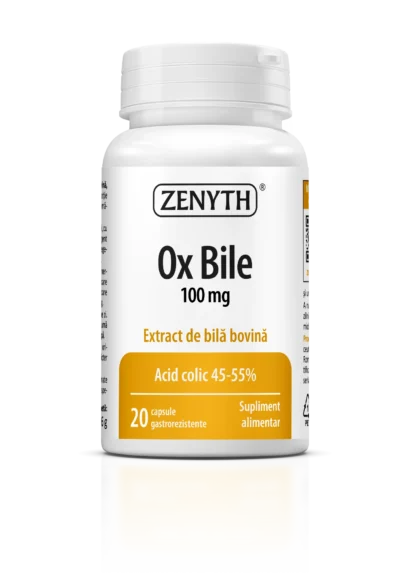 Ox Bile 100 mg, 20 capsule