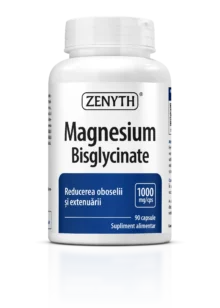 Magneziu Bisglicinat 1000 mg, 90 capsule