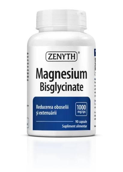 Magneziu Bisglicinat 1000 mg, 90 capsule