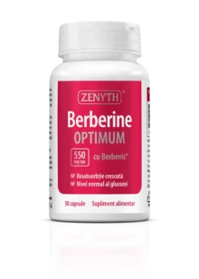 Berberina Optimum Berbevis® extract 550 mg, 30 capsule