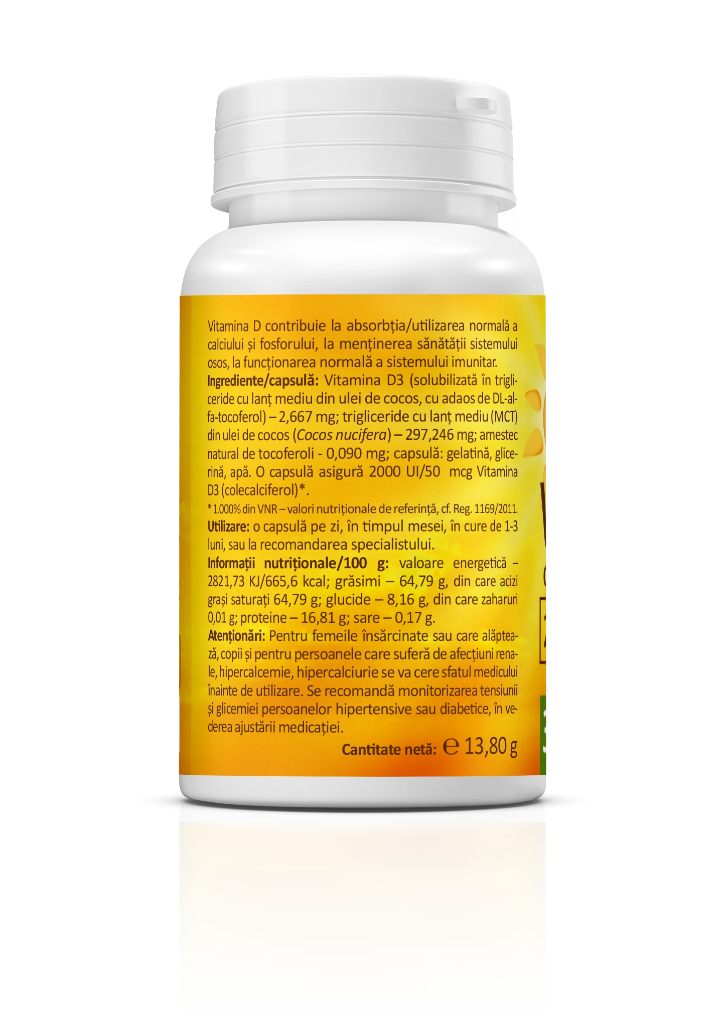 Pachet promoțional Super Vitamina D3 2000 UI, 150 capsule - imagine 5